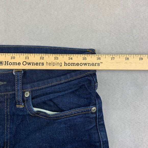 J Crew Mens Pants 31 Blue Jeans 484 Stretch Slim Tapered Japanese Denim 31x30 - Picture 6 of 14